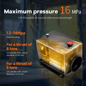 Groupe d'alimentation <span class=keywords><strong>hydraulique</strong></span> portable 24V DC avec <span class=keywords><strong>pompe</strong></span> à batterie pour camions, remorques basculantes, machines agricoles – Service de fabrication OEM - Product Image 3