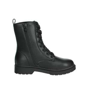 Bottines à lacets en cuir noir pour filles Gaelle Paris, bottines tendance - Product Image 4