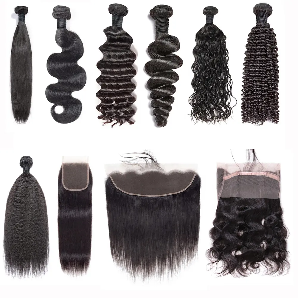 Super Exotic Wave Bundle Factory Wholesale Virgin Hair Bundles Natural Black Color Human Hair Weave Bundles Weave
