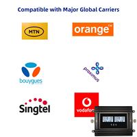 Kit Repetidor de Señal B20 B8 B3 B1 para Granjas y Oficinas a Distancia, 800 900 1800 2100MHz, Enlace Multibanda, Solución Instantánea de Voz y Datos 4G 5G