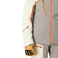 Veste d'hiver matelassée réversible imperméable et coupe-vent pour homme avec fermeture éclair