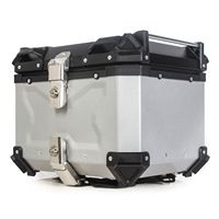 Boîte arrière/côté en aluminium pour moto 28L/32L/36L/45L/55L/65L/80L/100L, coffre étanche