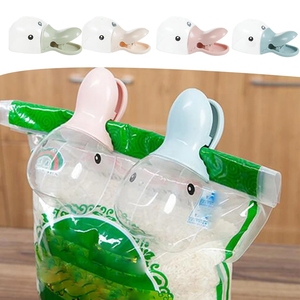 Creative <strong>Duck</strong> Head Shape With Plastic Transparent Rice Scoop Sealed Clip Household Water Dipper Water Ladle Cute Duckbill Spoon - Product Image 2