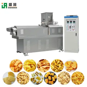 Ontbijtgranen En Cornflakes Maken Machines Chinese Snacks Geëxtrudeerde Verwerkingsapparatuur