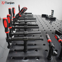 Table de soudage 3D haute précision D28 avec fixation, forte capacité de charge pour l'assemblage de soudage de précision