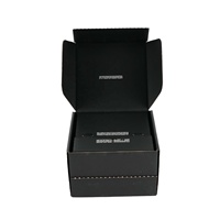 Boîte d'expédition en carton ondulé personnalisée avec bande détachable et insert, impression couleur intégrale, pour cosmétiques, vêtements, électronique et cadeaux