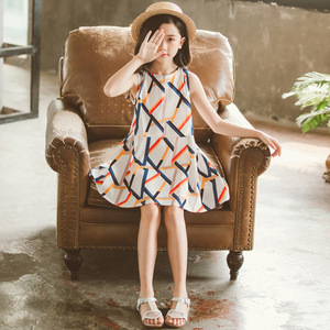 Nuevo Producto de China, Vestido de Moda Coreana para Niñas, Modelo sin Mangas, de Proveedor Chino - Product Image 3