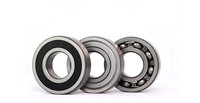 6301-ZZ Bantalan Bola Tugas Berat 12x37x12mm, pelindung tahan debu dengan gesekan rendah, baja GCr15 untuk motor mikro dan rakitan pompa kecil