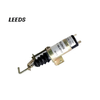 Électrovanne Push-Pull 12V 24V 366-07197 pour Moteur Diesel et Alternateur d'Excavatrice 35A Plastique