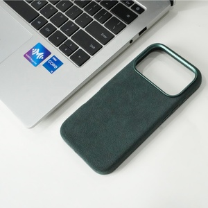 Alcantara เคสโทรศัพท์ดูดซับแรงกระแทกระบบแม่เหล็กสำหรับ Phone17 Pro Max สำหรับ iPhone 17 Pro B-2095 - Product Image 4