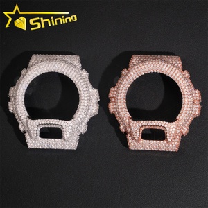 Đồng hồ và hộp đựng cao cấp mạ bạc 925, đính đá Moissanite VVS, chứng nhận Gra, phụ kiện mặt số, viền, dây đeo, khóa cài. - Product Image 4