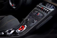 Kit de garniture de tableau de bord en fibre de carbone sèche style OEM pour Lamborghini Huracan LP610, revêtement intérieur