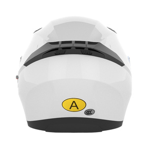 Caschi da <span class=keywords><strong>moto</strong></span> da <span class=keywords><strong>uomo</strong></span> a doppio specchio da quattro stagioni da donna ABS Full caschi chiusura a sgancio rapido schiuma nuova condizione - Product Image 2