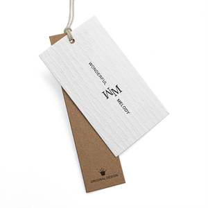 Factory Cheap Custom Design Clothing <strong>Hang</strong> <strong>Tags</strong> Recyclable <strong>Hang</strong> <strong>Tag</strong> Label - Product Image 6