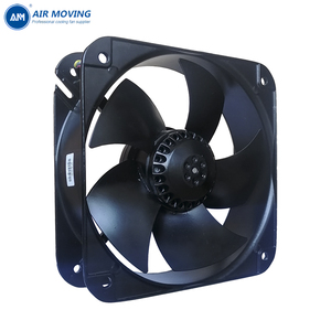 Am18060hb2 AC Fan 200-240V Tất Cả Các Kim Loại Nhiệt Độ Cao Bên Ngoài Cánh Quạt Làm Mát 180Mm 2 Dây Cho Trường Hợp Tủ - Product Image 5