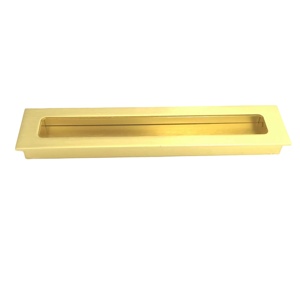 MLP02 Kuas Pintu Gudang Laci Kabinet Dapur Mebel Pegangan Tersembunyi Hitam MLP02 - Product Image 1