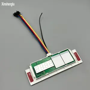 Slim DC12V 5A 60W Time&Temperature Display Defogger LED Light Mirror Touch Sensor Stepless Dimmer Switch