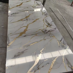 Mật độ cao SPC phòng tắm Bảng trang trí UV đá cẩm thạch bảng PVC tấm đá cẩm thạch nhân tạo Bảng điều khiển - Product Image 1