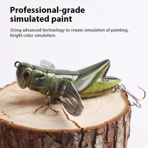 เหยื่อตก<span class=keywords><strong>ปลา</strong></span>ผิวน้ำรูปแมลงตีนเป็ด ขนาด <span class=keywords><strong>7</strong></span>.5 ซม. น้ำหนัก 12.5 กรัม ปีกเหล็ก ลอยน้ำได้ สำหรับตก<span class=keywords><strong>ปลา</strong></span>แบสและ<span class=keywords><strong>ปลา</strong></span>ไพค์ - Product Image 5