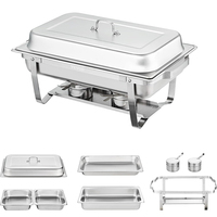 Matériel de buffet d'hôtel Tianxing : Réchaud de buffet rectangulaire en acier inoxydable pour maintien au chaud des aliments, idéal pour la restauration et les services de traiteur