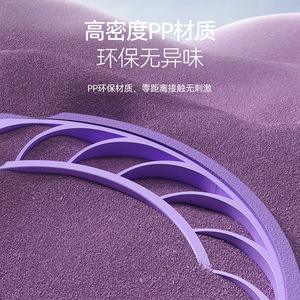 Crazy Fit Massage Yoga Wheel TPE Anti Slip Indoor Fitness Equipment For Back Beauty And Body Shaping - Product Image 4