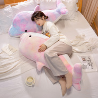 Songshan Toys Zee Dieren Knuffeldier Slaapkussen Knuffelpop Superzacht Pluche Kleurrijk Dolfijn Walvis Pluche Speelgoed Kinderen