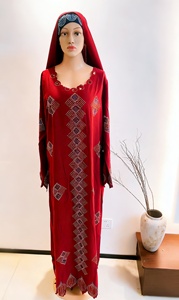 Elegante Abito da donna Abaya Cristallo Africano Abito Arbe Dubai Kaftan taglia unica con abbigliamento musulmano a manica lunga - Product Image 6