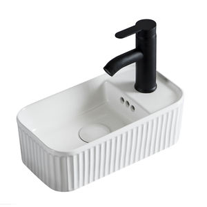 Vente d'usine Lavabo en céramique à poser Lavabo <span class=keywords><strong>pour</strong></span> enfants Lavabo miniature 360 mm <span class=keywords><strong>pour</strong></span> salle de bain d'enfants de maternelle <span class=keywords><strong>WC</strong></span> - Product Image 5