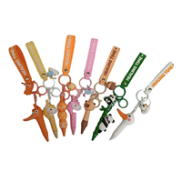 Stylo bille mignon kawaii en forme de mini-animal, peut servir de pendentif décoratif ou de cadeau, vente en gros, design personnalisable