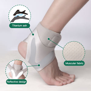 Tobillo manga ajuste deportivo Pie ajustable tobillo protección perfecta protección para hombres mujeres tobillo fuerte - Product Image 2