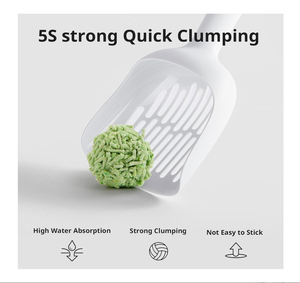 Nouvelle <span class=keywords><strong>litière</strong></span> <span class=keywords><strong>pour</strong></span> <span class=keywords><strong>chat</strong></span> en tofu de 2,0 mm, naturelle, biodégradable, anti-odeurs, jetable dans les toilettes, à base de légumes, avec un effet de compactage optimal - Product Image 4