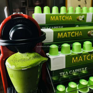 Píldoras <span class=keywords><strong>de</strong></span> <span class=keywords><strong>Matcha</strong></span> orgánicas estándar <span class=keywords><strong>de</strong></span> la UE, fibra rica, apoya el metabolismo y la salud cognitiva - Product Image 1