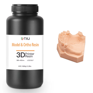 Résine d'impression 3D TJ-5401C facile à imprimer et à moudre <span class=keywords><strong>pour</strong></span> prothèses dentaires, liquide fluide <span class=keywords><strong>pour</strong></span> imprimante 3D, modèle dentaire en résine 3D - Product Image 1