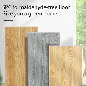 Venta al por mayor de lujo interior PVC suelo Lantise 8mm 6mm 4mm impermeable 20mil clic de bloqueo plástico híbrido vinilo tablón Spc suelo - Product Image 4
