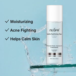 โอเอ็มโทนเนอร์วิตามินซีผสมสิวบำรุงผิวหน้าเพื่อผิวขาวกระจ่างใสลดขนาดรูขุมขนควบคุมความมันด้วยน้ำกุหลาบบำรุงผิวหน้า - Product Image 2