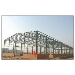 Etal-estructura prefabricada de acero, estructura de almacén prefabricada de gran tamaño