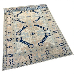 พรมขนสัตว์โอเรียนเต็ลแบบถักสำหรับประตูแนววินเทจ - Product Image 1
