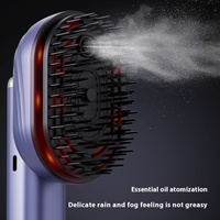 Appareil de croissance des cheveux à vibrations électriques OEM, lumière rouge, soin du cuir chevelu, huile essentielle, peigne massant du cuir chevelu