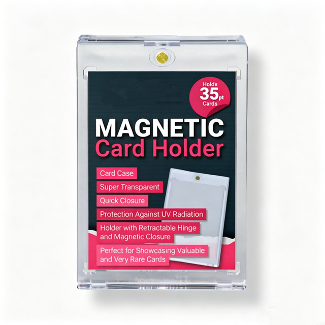 Classic Clear Acrylic Game Card Slab for Collection Simple Style Protector for Global Market Sales