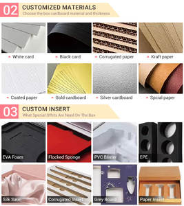 カスタムデザイン柄印刷チョコレート包装引き出し式ボックス、高級ギフト、小売デザート、スイーツ、結婚記念日用 - Product Image 4