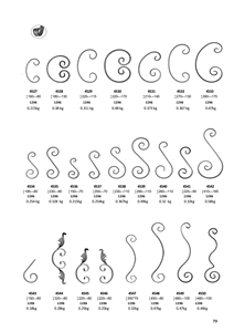 <span class=keywords><strong>Volutes</strong></span> à noyau <span class=keywords><strong>en</strong></span> acier <span class=keywords><strong>forgé</strong></span> Éléments <span class=keywords><strong>en</strong></span> <span class=keywords><strong>fer</strong></span> <span class=keywords><strong>forgé</strong></span> Pièce détachée pour balustrade de main courante de clôture de portail - Product Image 5