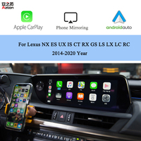 Decodificador Inalámbrico WIFI CarPlay Android Auto para Lexus IS250 IS400 IX570 RX450h RX330 CT200h GX470 ES350 GS300 OEM Apple CarPlay