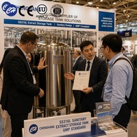 Tanque de Almacenamiento de Leche Condensada con Revestimiento de Acero Inoxidable 316L, 10000L, Precio de Fábrica ISO 9001