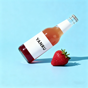 Bán Buôn Frosted Trong Suốt Chất Lượng Cao Rỗng Chai Nước Giải Khát 200Ml 375Ml 500Ml Với <span class=keywords><strong>Cap</strong></span> - Product Image 4