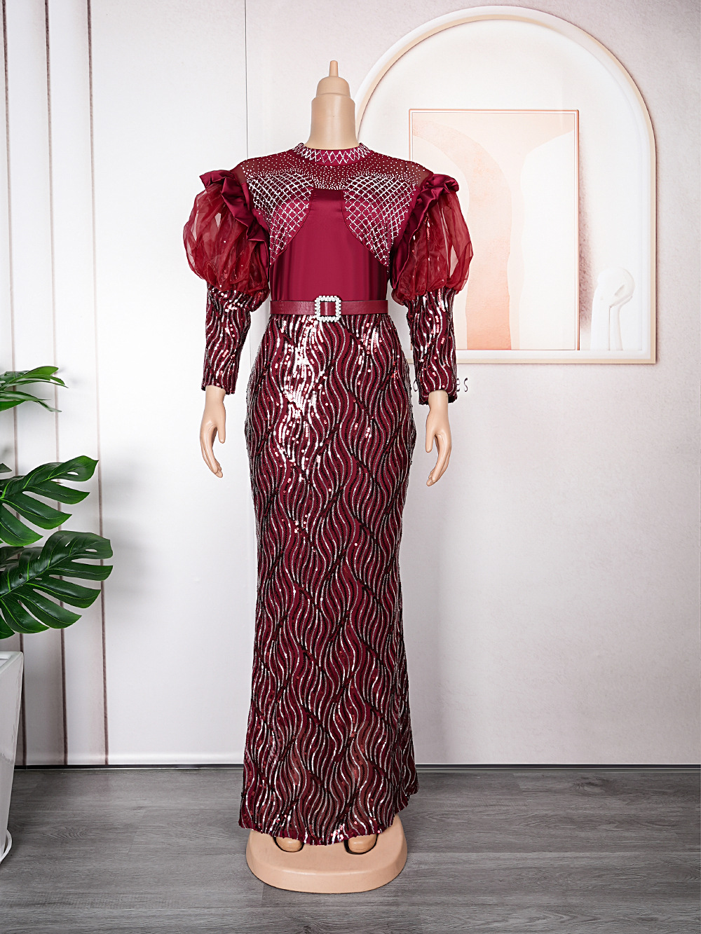 formal 1940s dress 1940s Sequin Studded Black Rayon Crepe Evening Dress