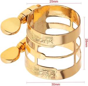 Embouchure de <span class=keywords><strong>Saxophone</strong></span> <span class=keywords><strong>Alto</strong></span> en Laiton et <span class=keywords><strong>Ligature</strong></span> de <span class=keywords><strong>Saxophone</strong></span> Ténor – Meilleur Prix de Gros - Product Image 3