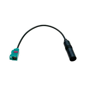 Antena Auto DIN perempuan Fakra Pria kabel konektor Radio Stereo 250mm untuk VW - Product Image 1