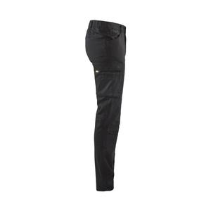 BLAKLADER - 145718309900D108 Pantalon de service stretch Noir-PANTALON DE TRAVAIL EAN 7330509717844 PANTALON DE TRAVAIL CARGO - Product Image 4