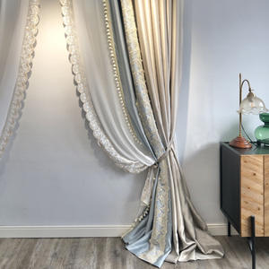 <span class=keywords><strong>Tende</strong></span> Oscuranti in Jacquard con Motivo Vintage, 90% Poliestere, Isolanti, per Soggiorno <span class=keywords><strong>e</strong></span> Camera da Letto, Misura Personalizzabile, Vendita all'Ingrosso da Shaoxing - Product Image 1