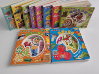 Servicio de Impresión de Libros Infantiles Personalizados con Tapa Dura y Troquelado, Libro de Cuentos Cognitivos con Pinyin Chino para la Educación Temprana de Niños Pequeños